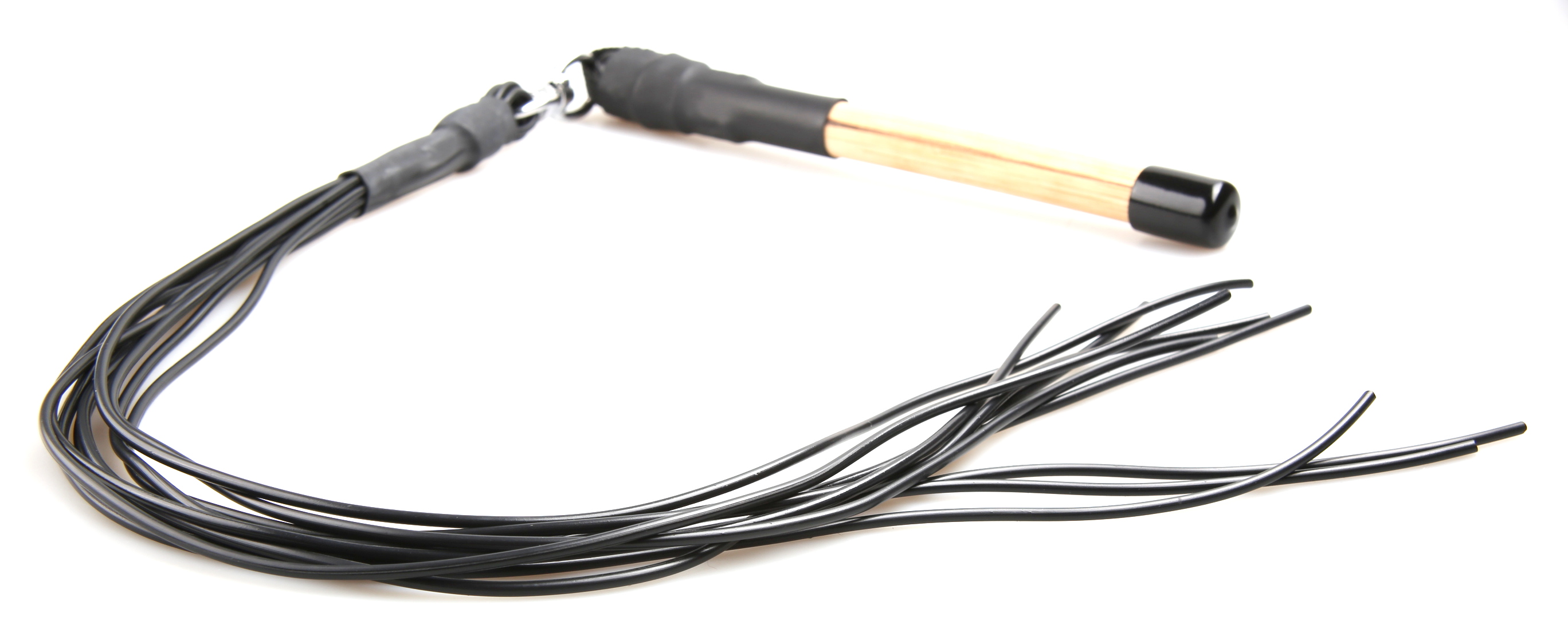 PEITSCHE - Kleine Gummipeitsche Drehpeitsche Rundgummistriemer