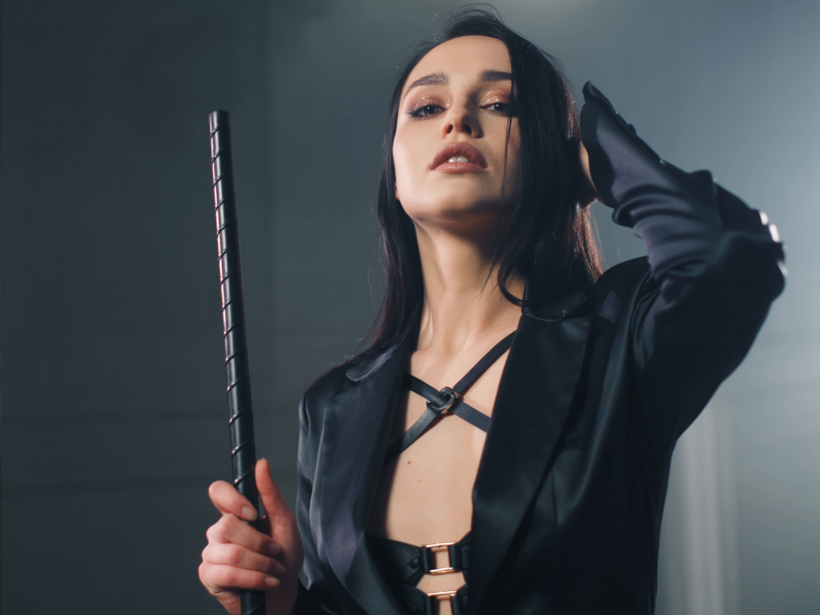 ROHRSTOCK - Extrem Rohrstock mit Griff, schwarz, Komfortwicklung, Ø ca. 20mm