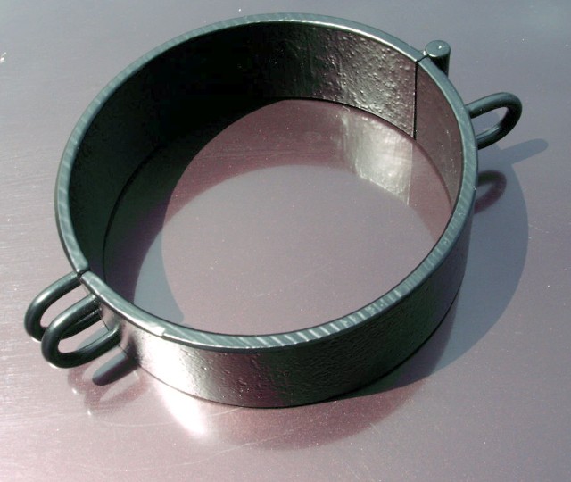 PRANGER METALL - Sklaven Halseisen 3 Oesen