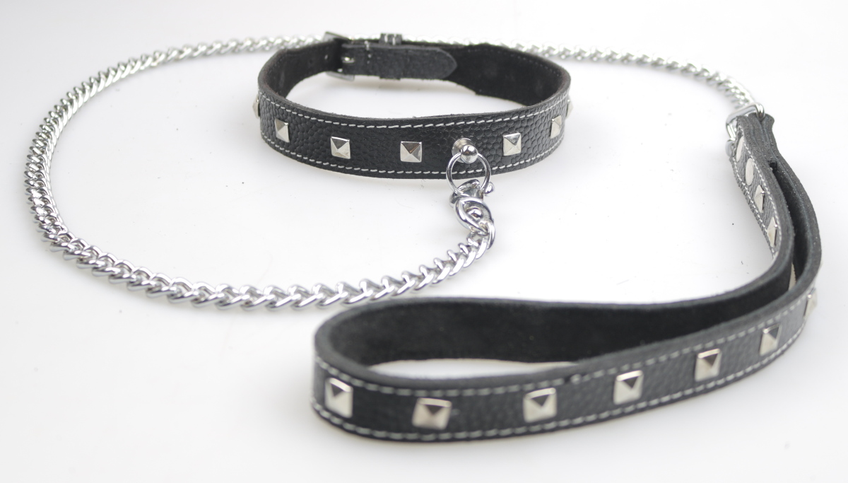 Cat-Set Halsband und Führkette