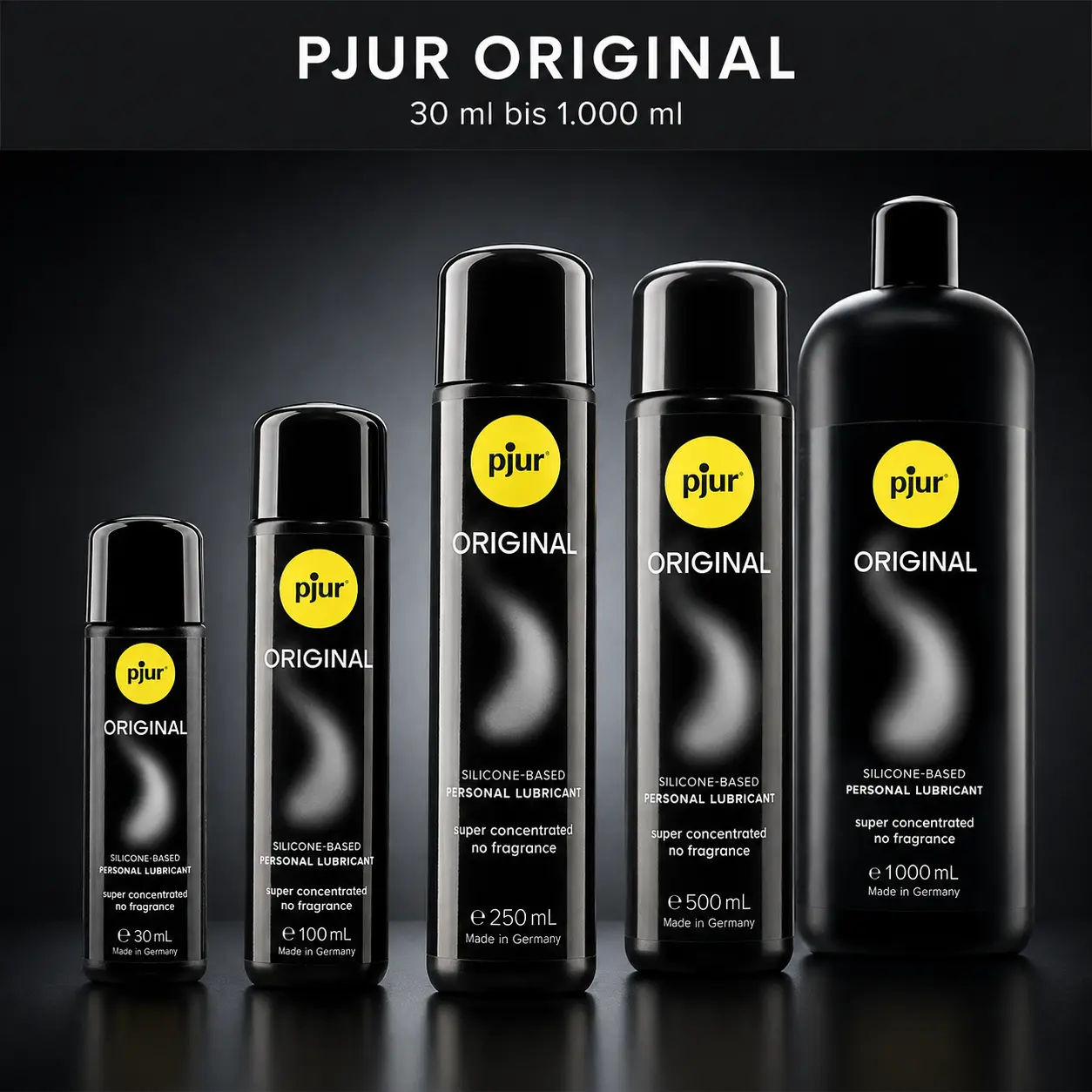 pjur ORIGINAL – Silikonbasiertes Gleitgel, 250 ml