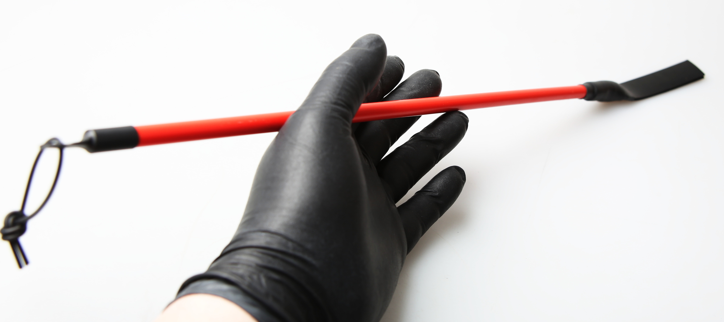 GERTE - kurzer Intimklopfer Luxus 04 Gummi-Enden