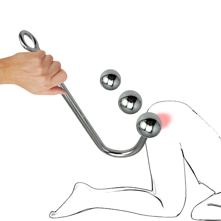 Bondage Hook mit drei Kugeln